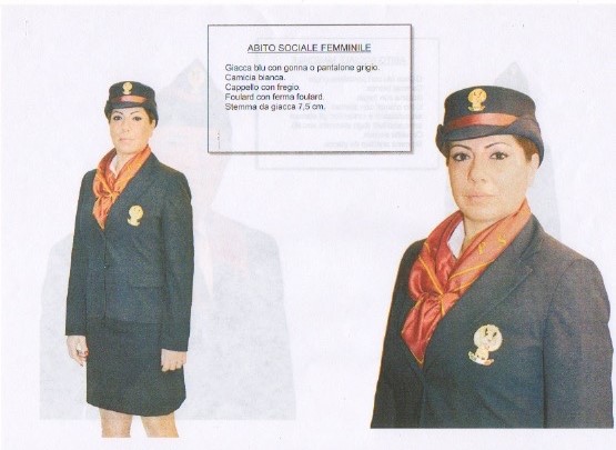 Uniforme sociale « associazione nazionale della polizia di stato Polizia di stato registrazione